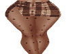 Cage brown pantyhose
