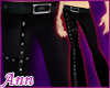 Gothic  studded pants