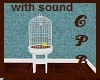 Bird in Cage With Sound