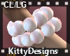 *KD CL/LG pink pearls