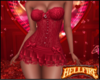 V-Day Corset Red Lace