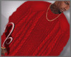 B: Sweater |Red |M