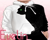 Sweatshirt Black Cat