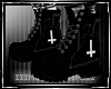 ♠Black Unholy Boots