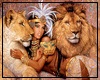 JD: Princess with Lions