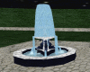 Blue and Silver Fountain