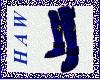 Royal Blue Knight Boots