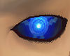 blue future robot eyes