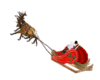 Santa's Animated Sleigh