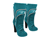 Teal Layered Boot