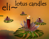 eli~ Candle Lotus float