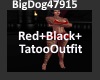 [BD]Red+Black+TatooOutfi