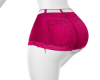 E. Shorts Pink Denim