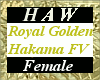 Royal Golden Hakama FV