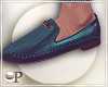 Spring Loafers Teal