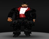 Black/Red Dress Pant