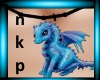 Blue Dragon Necklace