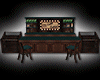 Teal Coffee Counter