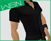 [wsn]Casual Shirt#Blk