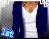 [S]Cute man blue top