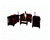 sofa red_black