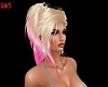 Blonde/Pink Bushy Tail