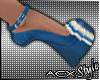 !ACX!Lucia Blue Shoes