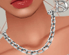 D| Necklace Silver