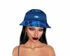 Veronica Blue Bucket hat