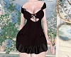 sabon lacy gown black