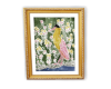 tropical bird watercolor