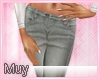 Muy| Jeans~ Light Grey