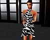 PT sexy zebra dress