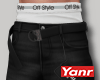 Basic Pants Jeans Black