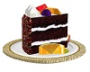 Fruit Cake Slice