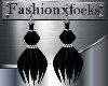 Fashion Earrings Black