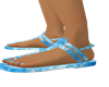 Bling Sandals Blu Marble