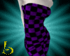 B~ Emo Checkered Dress