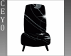 *Ceyo Black Modern Chair