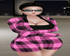 Pink Plaid Night Shirt