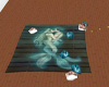 mermaid chat mat