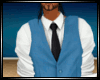 S-Blue Suit Vest