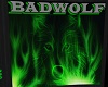 BLK GREEN TOXIC WOLF