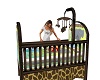 jungle nursery crib
