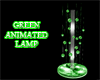 (IKY2) LIQUID GREEN LAMP