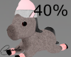 Kids Pony Toy 40%