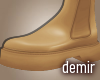 [D] You beige boots