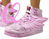 Mr Q's Winged Shoes/pink