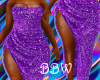 Glittering purple BBW