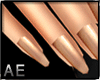 [AE] Pale Gold Nails